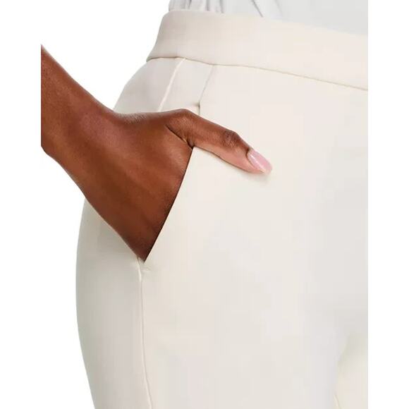 Rosetta Getty Cropped Skinny Pants, Ivory, Size 14 0238 - Picture 6 of 8